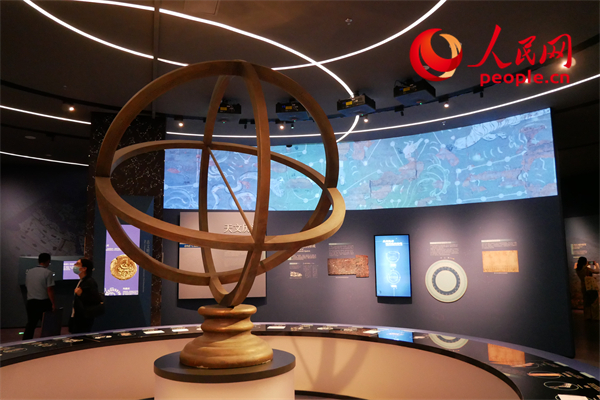 “天下同一——秦汉文明主题展”现场。人民网记者 韦衍行摄